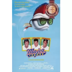MAJOR LEAGUE 1989 80s COMEDY ORIGINAL CINEMA FILM MOVIE PRINT PREMIUM POSTER