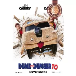 DUMB AND &amp; DUMBER TO 2 II JIM CARREY 2014 MOVIE CINEMA PRINT PREMIUM POSTER