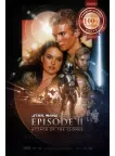 ATTACK OF THE CLONES 2002 STAR WARS EP 2 CINEMA MOVIE FILM PRINT PREMIUM POSTER ATTACK OF THE CLONES 2002 STAR WARS EP 2 CINEMA MOVIE FILM PRINT PREMIUM POSTER