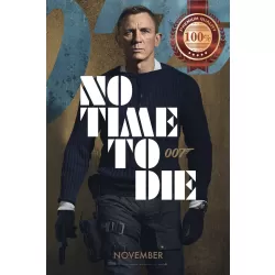 NO TIME TO DIE JAMES BOND TEASER V2 OFFICIAL CINEMA MOVIE PRINT PREMIUM POSTER