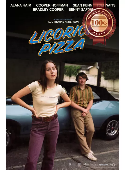 LICORICE PIZZA 2021 ORIGINAL CINEMA MOVIE FILM PRINT PREMIUM POSTER