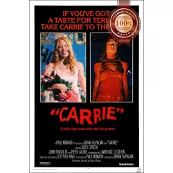 CARRIE 1976 70s RETRO OFFICIAL ORIGINAL CINEMA FILM MOVIE PRINT PREMIUM POSTER