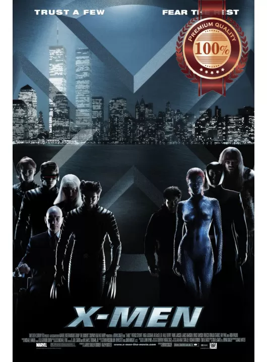 X-MEN XMEN 1 2000 ONE I OFFICIAL ORIGINAL CINEMA FILM MOVIE PRINT PREMIUM POSTER