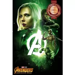 INFINITY WAR HEROES GREEN AVENGERS CINEMA MOVIE FILM PRINT PREMIUM POSTER