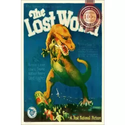THE LOST WORLD 1925 20s ORIGINAL OFFICIAL CINEMA MOVIE PRINT PREMIUM POSTER