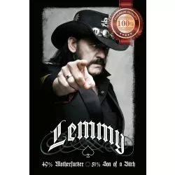 LEMMY 49% MOFO POINTING MOTORHEAD MUSIC BAND PHOTO ORIGINAL PRINT PREMIUM POSTER