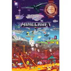 MINECRAFT WORLD BEYOND MINE CRAFT CHARACTERS ORIGINAL ART PRINT PREMIUM POSTER