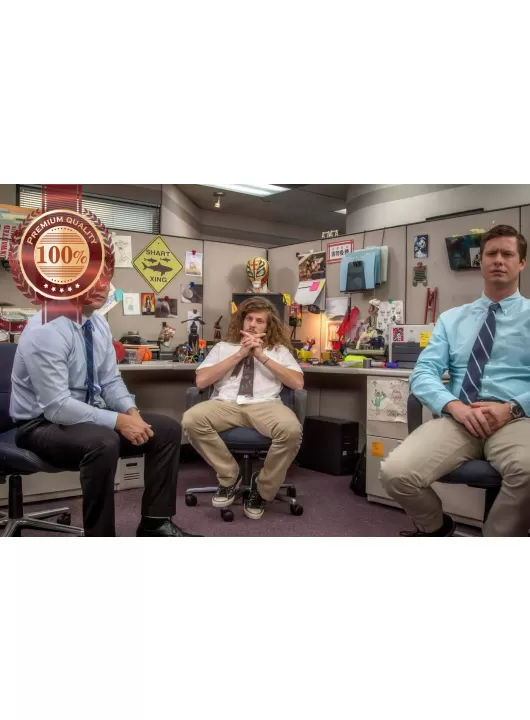 WORKAHOLICS SITTING IN OFFICE CAST OFFICIAL SERIES TV SHOW PRINT PREMIUM POSTER WORKAHOLICS SITTING IN OFFICE CAST OFFICIAL SERIES TV SHOW PRINT PREMIUM POSTER