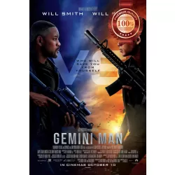 GEMINI MAN WILL SMITH OFFICIAL ORIGINAL CINEMA MOVIE PRINT PREMIUM POSTER