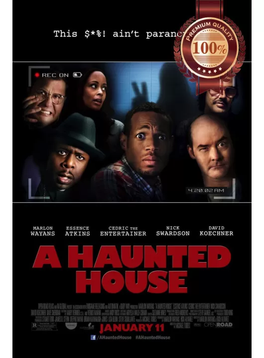 A HAUNTED HOUSE COMEDY 2013 FILM MOVIE ORIGINAL CINEMA PRINT PREMIUM POSTER