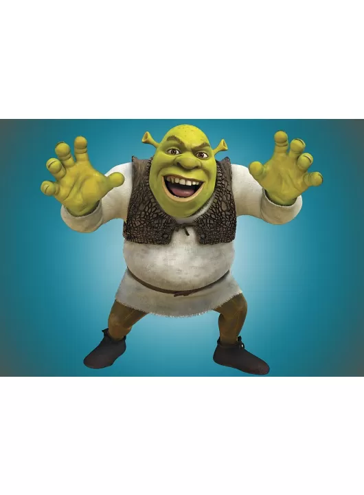 SHREK 2 FOREVER AFTER CHARACTER FILM MOVIE WALL ART PRINT - PREMIUM POSTER