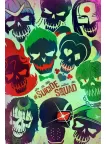 SUICIDE SQUAD 2016 SKULLS ORIGINAL OFFICIAL CINEMA MOVIE PRINT PREMIUM POSTER SUICIDE SQUAD 2016 SKULLS ORIGINAL OFFICIAL CINEMA MOVIE PRINT PREMIUM POSTER