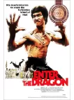 ENTER THE DRAGON 1973 70s BRUCE LEE ORIGINAL CINEMA FILM MOVIE PRINT PREMIUM POSTER