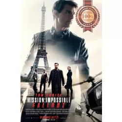 MISSION IMPOSSIBLE FALLOUT OFFICIAL CINEMA FILM MOVIE PRINT PREMIUM POSTER