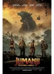 JUMANJI : WELCOME TO THE JUNGLE 2017 ORIGINAL CINEMA MOVIE PRINT PREMIUM POSTER