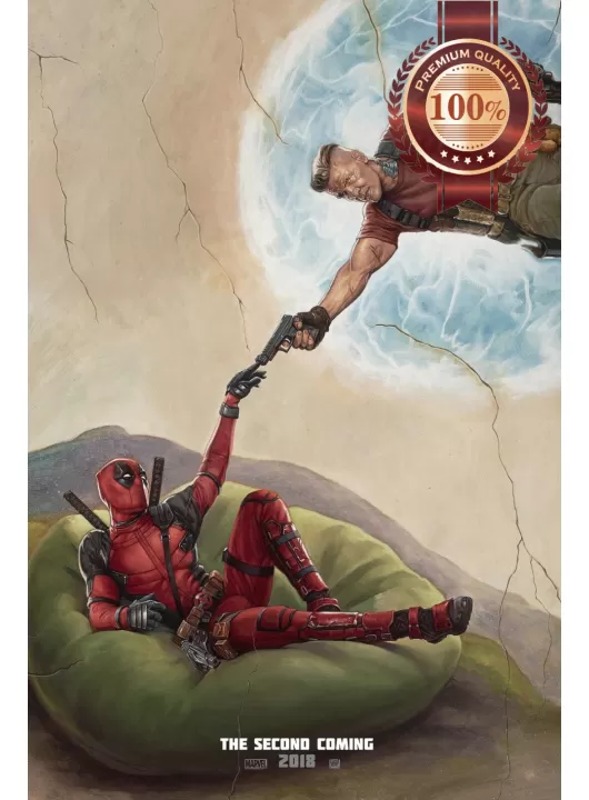 DEADPOOL 2 TWO THE SECOND COMING CABLE MOVIE CINEMA ART PRINT PREMIUM POSTER
