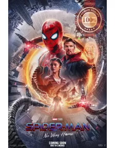 SPIDER-MAN NO WAY HOME 2021 ORIGINAL OFFICIAL CINEMA MOVIE PRINT PREMIUM POSTER