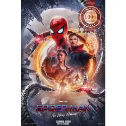SPIDER-MAN NO WAY HOME 2021 ORIGINAL OFFICIAL CINEMA MOVIE PRINT PREMIUM POSTER