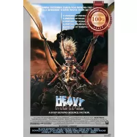 HEAVY METAL ANIMATED MOVIE FILM 1981 80s ORIGINAL ART PRINT PREMIUM POSTER