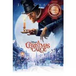 A CHRISTMAS CAROL JIM CARREY DISNEY OFFICIAL MOVIE FILM PRINT PREMIUM POSTER