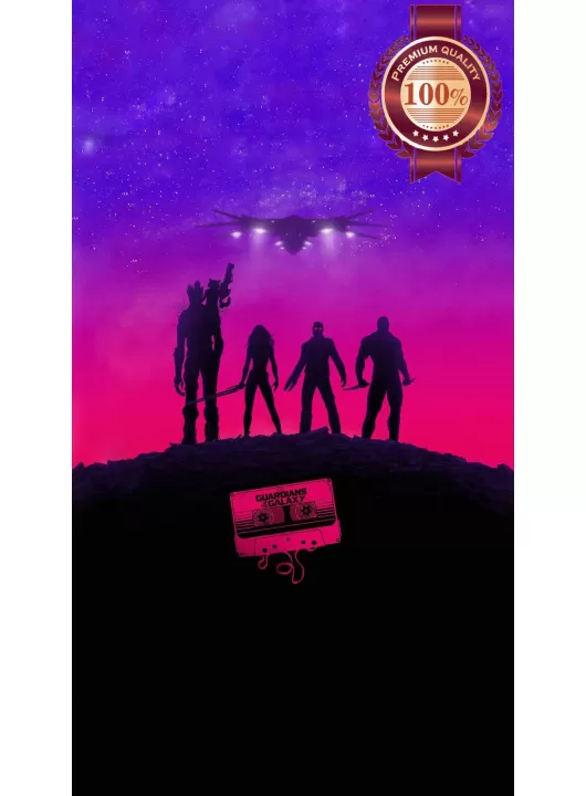 GUARDIANS OF THE GALAXY 2014 GOTG ARTWORK ART CHARATERS WALL PRINT PREMIUM POSTER