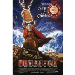 THE TEN 10 COMMANDMENTS 1956 ORIGINAL CINEMA MOVIE FILM PRINT PREMIUM POSTER