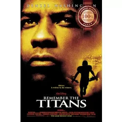 REMEMBER THE TITANS 2000 OFFICIAL ORIGINAL CINEMA MOVIE PRINT PREMIUM POSTER
