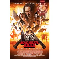 MACHETE KILLS ROBERT RODRIGUEZ ORIGINAL CINEMA MOVIE PRINT PREMIUM POSTER