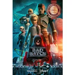 THE BAD BATCH ANIMATED STAR WARS 2021 ORIGINAL MOVIE CINEMA PRINT PREMIUM POSTER