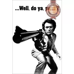 DIRTY HARRY WELL DO YA PUNK ORIGINAL CINEMA MOVIE FILM PRINT PREMIUM POSTER