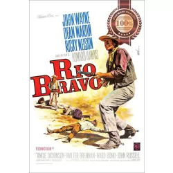 RIO BRAVO JOHN WAYNE 1959 50s ORIGINAL CINEMA MOVIE PRINT PREMIUM POSTER