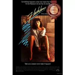 FLASHDANCE 1983 80s OFFICIAL ORIGINAL CINEMA MOVIE FILM PRINT PREMIUM POSTER