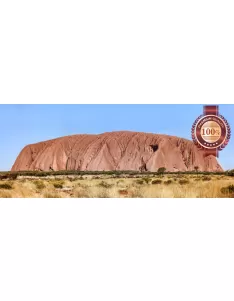 ULURU AYERS ROCK SACRED ICON FAMOUS AUSTRALIAN PHOTO PRINT - PREMIUM POSTER