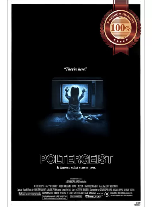 POLTERGEIST 1982 80s OFFICIAL ORIGINAL CINEMA ART MOVIE PRINT PREMIUM POSTER POLTERGEIST 1982 80s OFFICIAL ORIGINAL CINEMA ART MOVIE PRINT PREMIUM POSTER