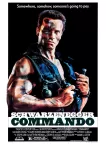 COMMANDO 1985 80s SCHWARZENEGGER ORIGINAL CINEMA MOVIE FILM PRINT PREMIUM POSTER