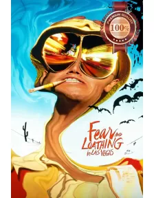 FEAR AND LOATHING IN LAS VEGAS 1998 ORIGINAL 90s MOVIE PRINT PREMIUM POSTER