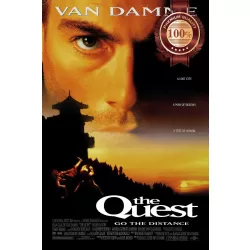 THE QUEST 1996 90s VAN DAMME ORIGINAL OFFICIAL MOVIE PRINT PREMIUM POSTER