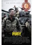 FURY BRAD PITT WAR ORIGINAL 2014 CINEMA FILM MOVIE PRINT PREMIUM POSTER