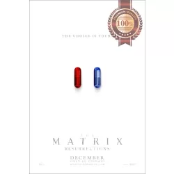 THE MATRIX 4 RESURRECTIONS PILLS 2021 ORIGINAL CINEMA MOVIE PRINT PREMIUM POSTER
