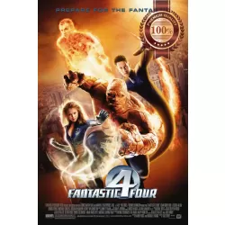 FANTASTIC FOUR 4 2005 OFFICIAL ORIGINAL CINEMA MOVIE PRINT PREMIUM POSTER