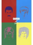QUEEN HOT SPACE HEADS ART ORIGINAL OFFICIAL MUSIC BAND PRINT PREMIUM POSTER QUEEN HOT SPACE HEADS ART ORIGINAL OFFICIAL MUSIC BAND PRINT PREMIUM POSTER