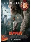 RAMPAGE DWAYNE JOHNSON ORIGINAL 2018 CINEMA FILM MOVIE PRINT PREMIUM POSTER RAMPAGE DWAYNE JOHNSON ORIGINAL 2018 CINEMA FILM MOVIE PRINT PREMIUM POSTER