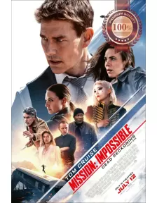 MISSION IMPOSSIBLE DEAD RECKONING 25 ORIGINAL MOVIE CINEMA PRINT PREMIUM POSTER