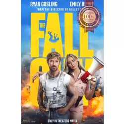 THE FALL GUY 2024 TEASER ORIGINAL MOVIE FILM CINEMA PRINT PREMIUM POSTER