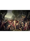 LEONIDAS AT THERMOPYLAE 1812 JACQUES ORIGINAL PAINTING ART PRINT PREMIUM POSTER LEONIDAS AT THERMOPYLAE 1812 JACQUES ORIGINAL PAINTING ART PRINT PREMIUM POSTER