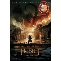 THE HOBBIT BATTLE OF FIVE ARMIES 2014 SMAUG DRAGON CINEMA PRINT PREMIUM POSTER