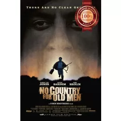 NO COUNTRY FOR OLD MEN 2007 ORIGINAL CINEMA MOVIE FILM PRINT PREMIUM POSTER