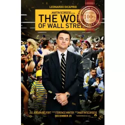 THE WOLF OF WALL STREET OFFICIAL ORIGINAL CINEMA MOVIE PRINT PREMIUM POSTER