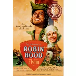 THE ADVENTURES OF ROBIN HOOD ORIGINAL OFFICIAL CINEMA MOVIE PRINT PREMIUM POSTER