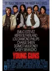 YOUNG GUNS 1988 80s OFFICIAL ORIGINAL CINEMA MOVIE FILM PRINT PREMIUM POSTER